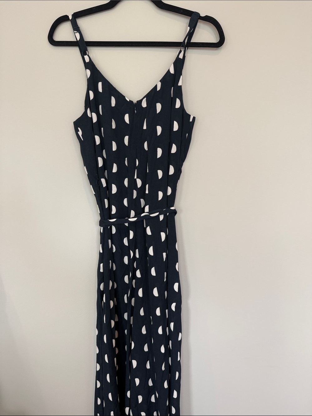 Mister Zimi Navy Jumpsuit with White Semi-Circle Print - Picture 4 of 4